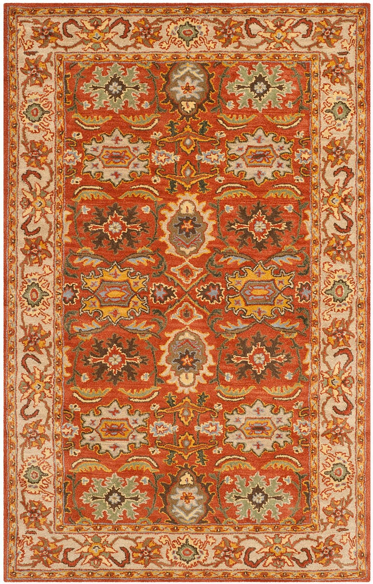 Safavieh Heritage Hg734D Rust / Beige Rugs - Safavieh - hg734d - 2