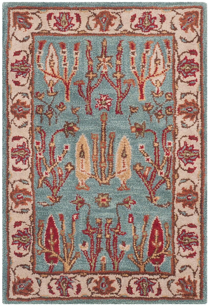 Safavieh Heritage Hg735A Blue / Ivory Rugs - Safavieh - hg735a - 6r