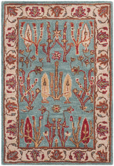 Safavieh Heritage Hg735A Blue / Ivory Rugs - Safavieh - hg735a - 6r