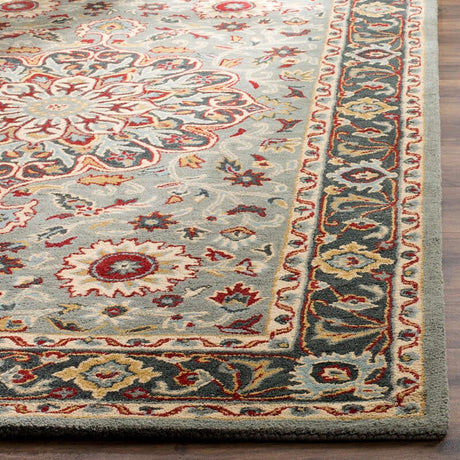 Safavieh Heritage Hg736A Grey / Charcoal Rugs - Safavieh - hg736a - 2