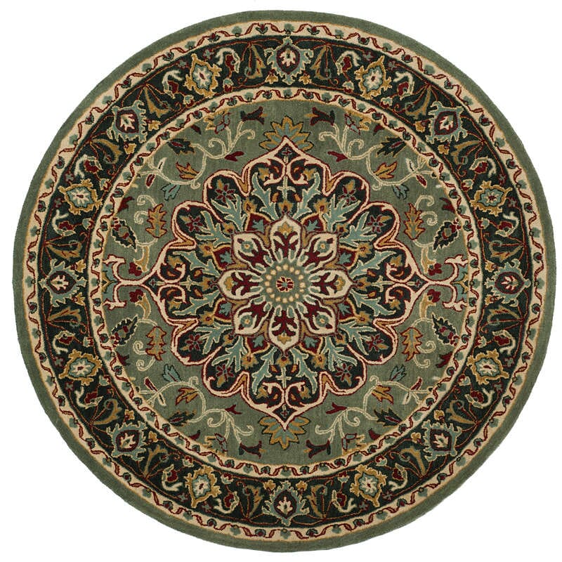 Safavieh Heritage Hg736A Grey / Charcoal Rugs - Safavieh - hg736a - 6r