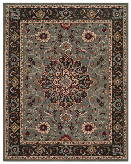 Safavieh Heritage Hg736A Grey / Charcoal Rugs - Safavieh - hg736a - 6r