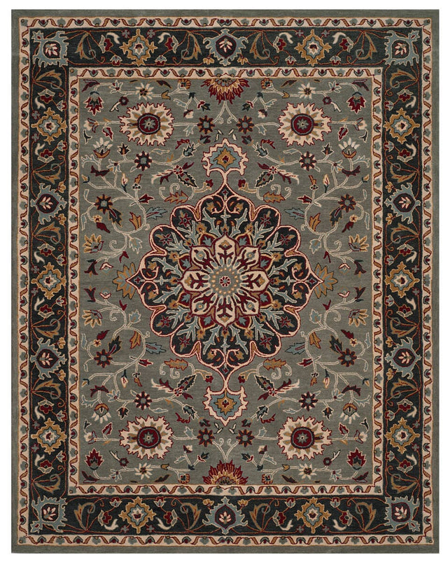 Safavieh Heritage Hg736A Grey / Charcoal Rugs - Safavieh - hg736a - 6r