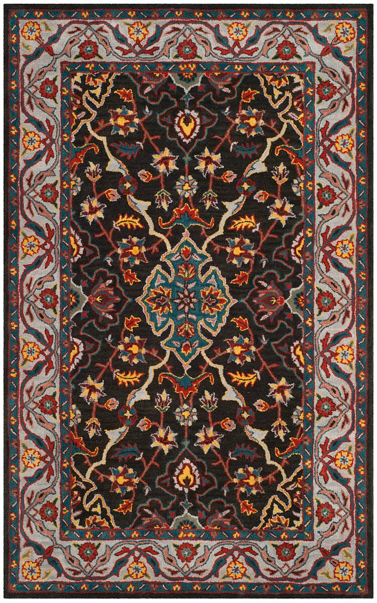 Safavieh Heritage Hg737A Charcoal / Ivory Rugs - Safavieh - hg737a - 2