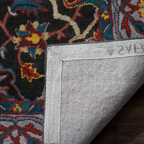 Safavieh Heritage Hg737A Charcoal / Ivory Rugs - Safavieh - hg737a - 2