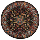 Safavieh Heritage Hg737A Charcoal / Ivory Rugs - Safavieh - hg737a - 6r