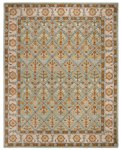 Safavieh Heritage Hg738A Cream / Blue Rugs - Safavieh - hg738a - 6r