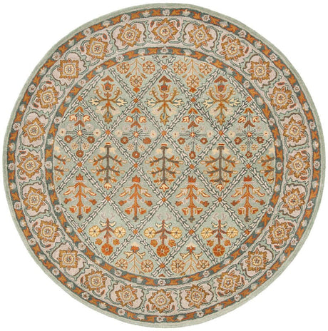 Safavieh Heritage Hg738A Cream / Blue Rugs - Safavieh - hg738a - 6r