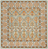 Safavieh Heritage Hg738A Cream / Blue Rugs - Safavieh - hg738a - 6sq