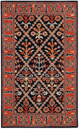 Safavieh Heritage Hg738N Navy / Red Rugs - Safavieh - hg738n - 6r