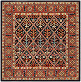 Safavieh Heritage Hg738N Navy / Red Rugs - Safavieh - hg738n - 6sq