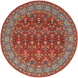 Safavieh Heritage Hg738Q Red / Blue Rugs - Safavieh - hg738q - 6r