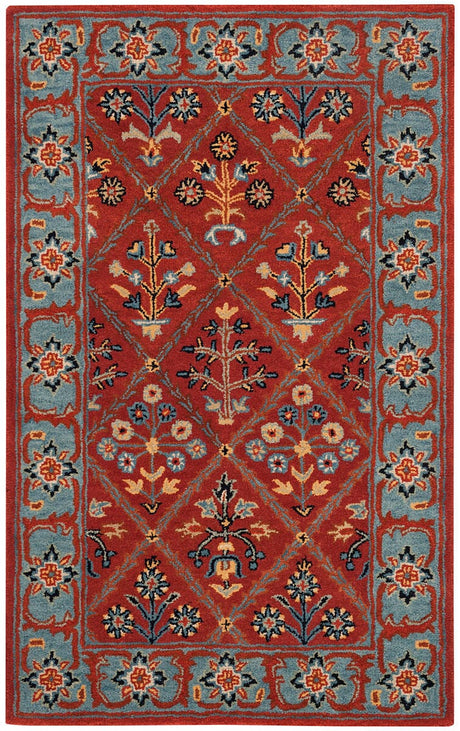 Safavieh Heritage Hg738Q Red / Blue Rugs - Safavieh - hg738q - 6r