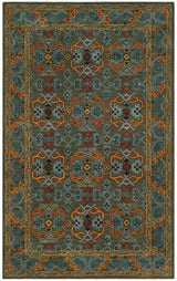 Safavieh Heritage Hg741W Sage / Blue Rugs - Safavieh - hg741w - 3