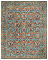 Safavieh Heritage Hg741W Sage / Blue Rugs - Safavieh - hg741w - 6r