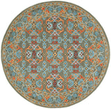 Safavieh Heritage Hg741W Sage / Blue Rugs - Safavieh - hg741w - 6r
