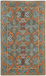 Safavieh Heritage Hg741W Sage / Blue Rugs - Safavieh - hg741w - 6r