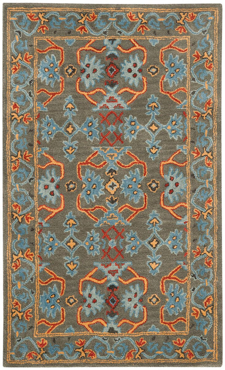 Safavieh Heritage Hg741W Sage / Blue Rugs - Safavieh - hg741w - 6r