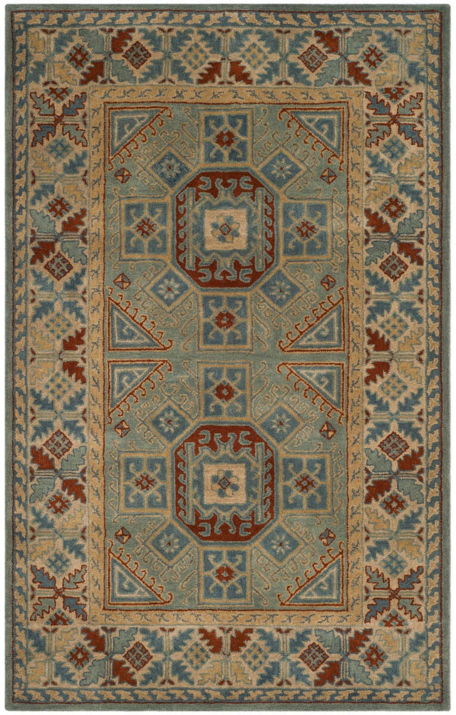 Safavieh Heritage Hg743M Blue / Beige Rugs - Safavieh - hg743m - 3