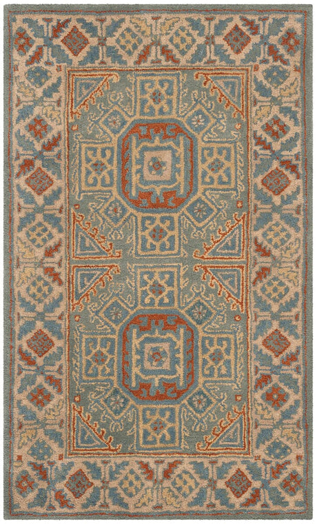 Safavieh Heritage Hg743M Blue / Beige Rugs - Safavieh - hg743m - 6r