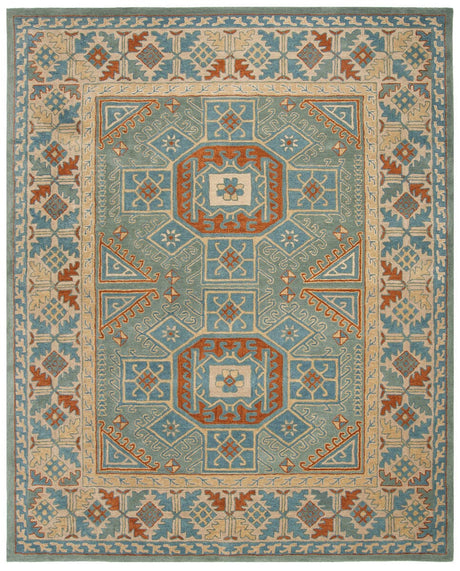 Safavieh Heritage Hg743M Blue / Beige Rugs - Safavieh - hg743m - 6r