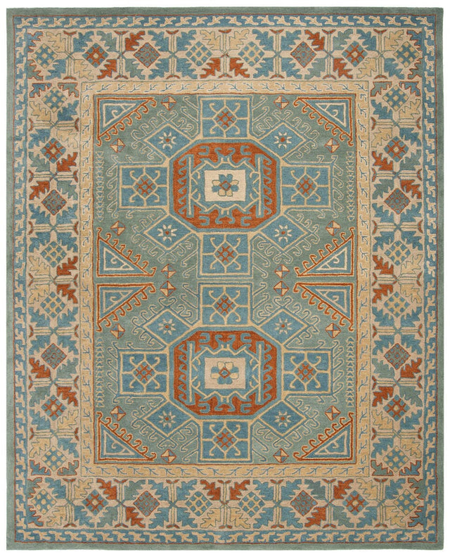 Safavieh Heritage Hg743M Blue / Beige Rugs - Safavieh - hg743m - 6r