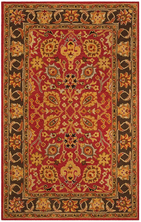 Safavieh Heritage Hg745Q Red / Gold Rugs - Safavieh - hg745q - 3