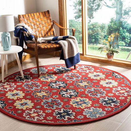 Safavieh Heritage Hg746Q Red / Blue Rugs - Safavieh - hg746q - 6sq