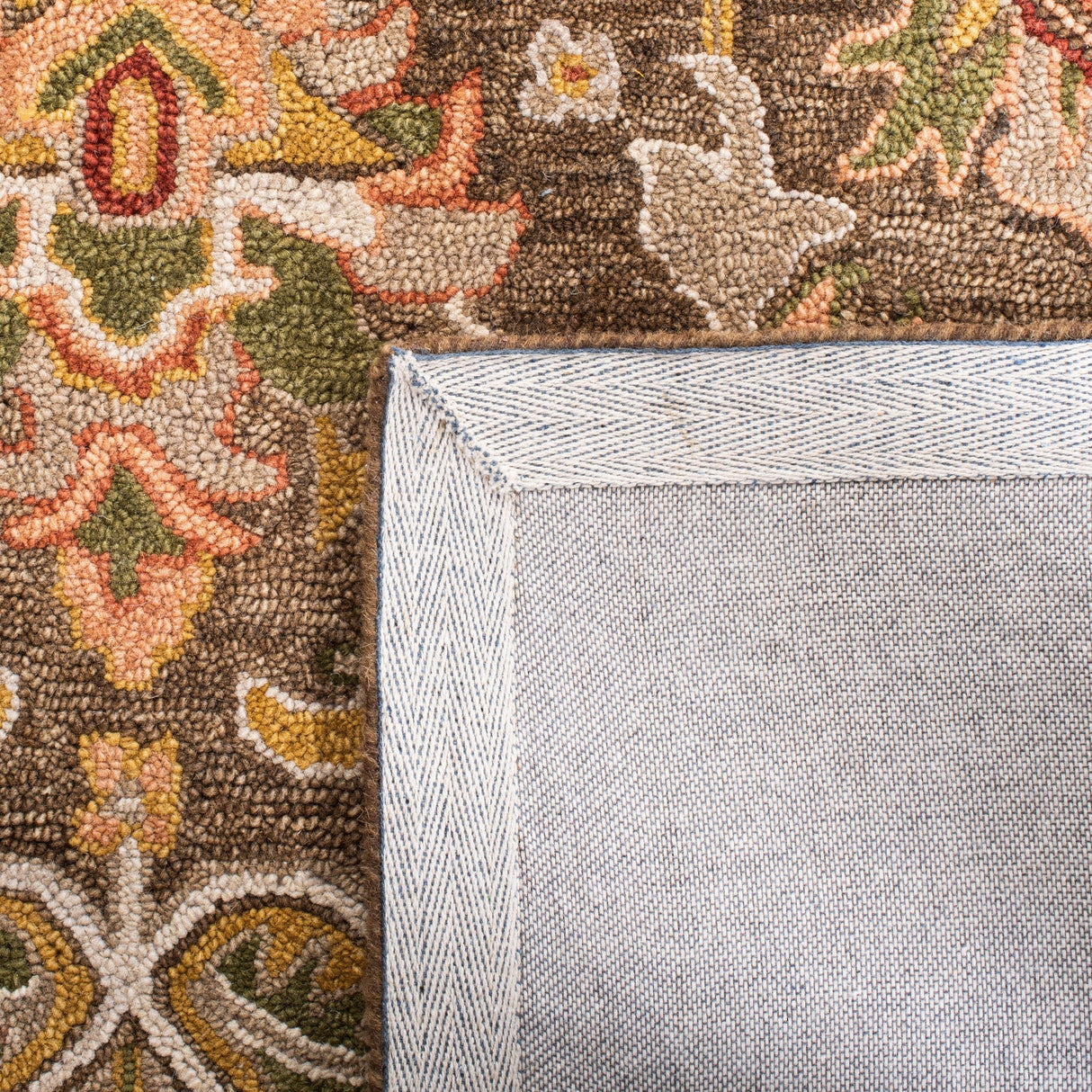 Safavieh Heritage Hg748T Brown/Green Rugs - Safavieh - hg748t - 6r