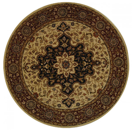 Safavieh Heritage hg760a Ivory / Red Rugs - Safavieh - hg760a - 6r