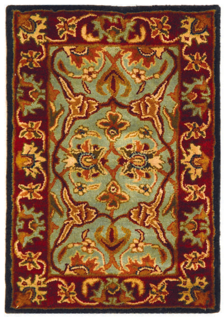 Safavieh Heritage Hg794A Light Blue / Red Rugs - Safavieh - hg794a - 4r