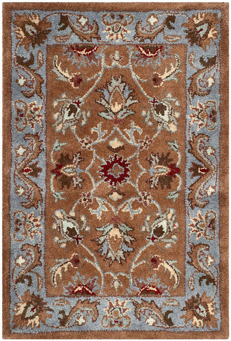 Safavieh Heritage hg812a Brown / Blue Rugs - Safavieh - hg812a - 2