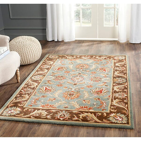 Safavieh Heritage hg812b Blue / Brown Rugs - Safavieh - hg812b - 2