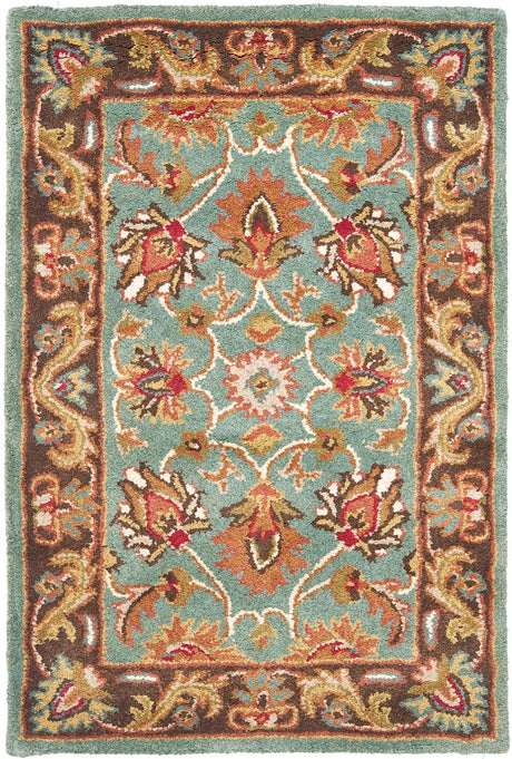 Safavieh Heritage hg812b Blue / Brown Rugs - Safavieh - hg812b - 5ov