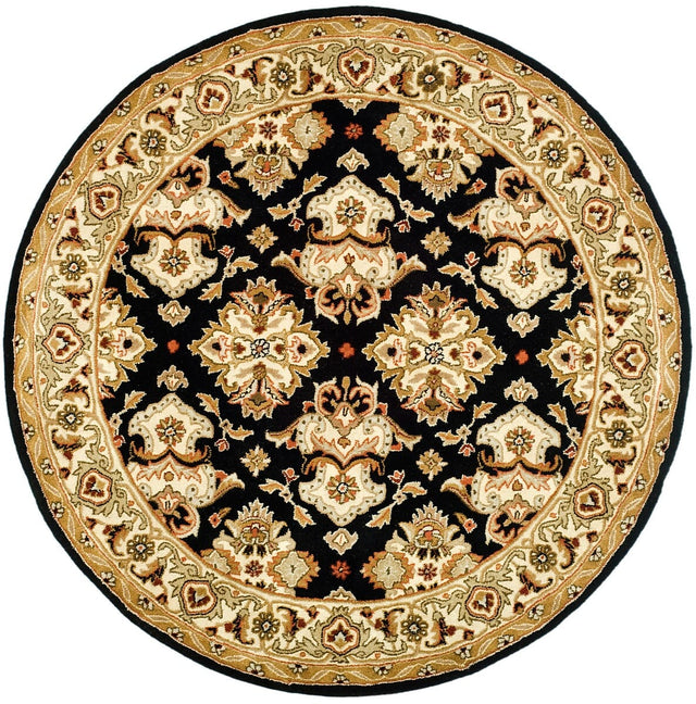 Safavieh Heritage Hg817A Black / Ivory Rugs - Safavieh - hg817a - 4r