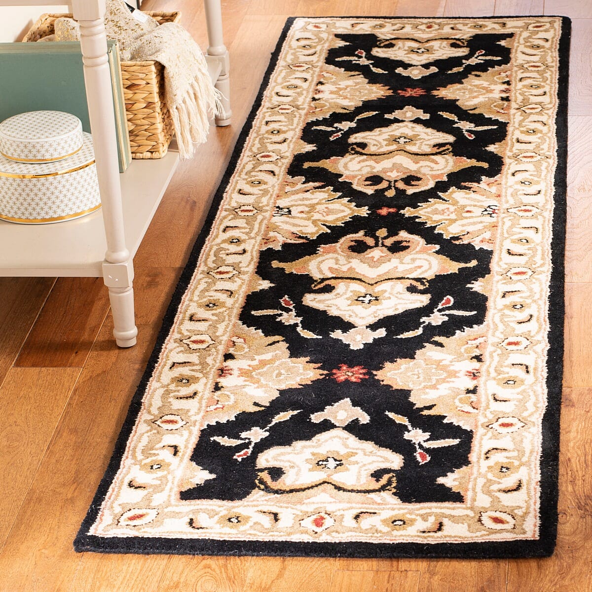 Safavieh Heritage Hg817A Black / Ivory Rugs - Safavieh - hg817a - 6sq