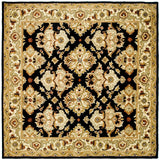 Safavieh Heritage Hg817A Black / Ivory Rugs - Safavieh - hg817a - 6sq
