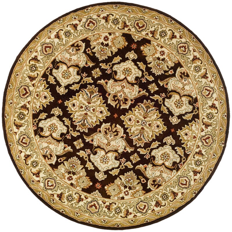 Safavieh Heritage hg817b Espresso / Ivory Rugs - Safavieh - hg817b - 4r