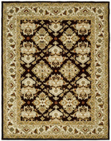 Safavieh Heritage hg817b Espresso / Ivory Rugs - Safavieh - hg817b - 5ov