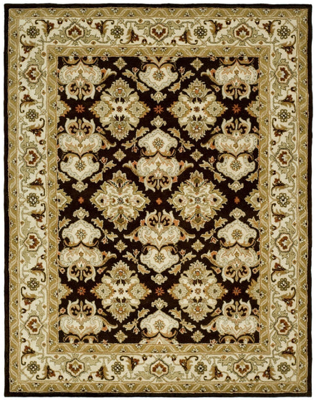 Safavieh Heritage hg817b Espresso / Ivory Rugs - Safavieh - hg817b - 5ov