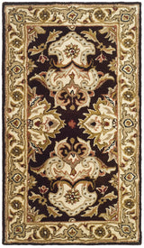 Safavieh Heritage hg817b Espresso / Ivory Rugs - Safavieh - hg817b - 5ov