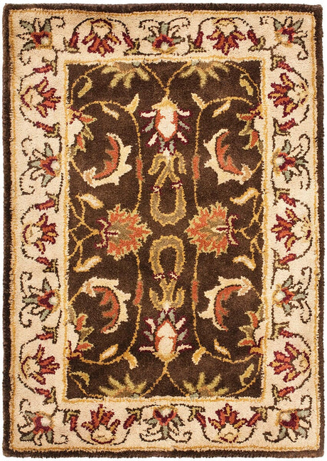 Safavieh Heritage Hg818A Brown / Beige Rugs - Safavieh - hg818a - 6r