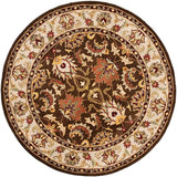Safavieh Heritage Hg818A Brown / Beige Rugs - Safavieh - hg818a - 6r