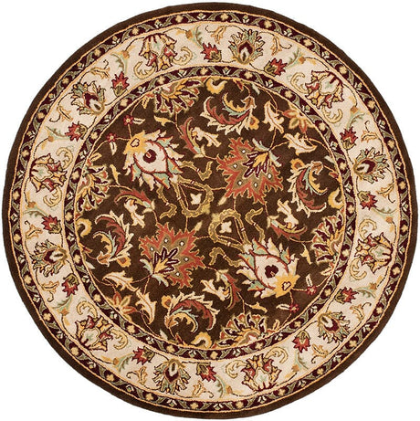 Safavieh Heritage Hg818A Brown / Beige Rugs - Safavieh - hg818a - 6r