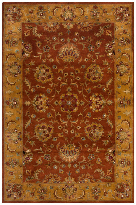 Safavieh Heritage Hg820A Red / Natural Rugs - Safavieh - hg820a - 2