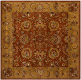 Safavieh Heritage Hg820A Red / Natural Rugs - Safavieh - hg820a - 6sq