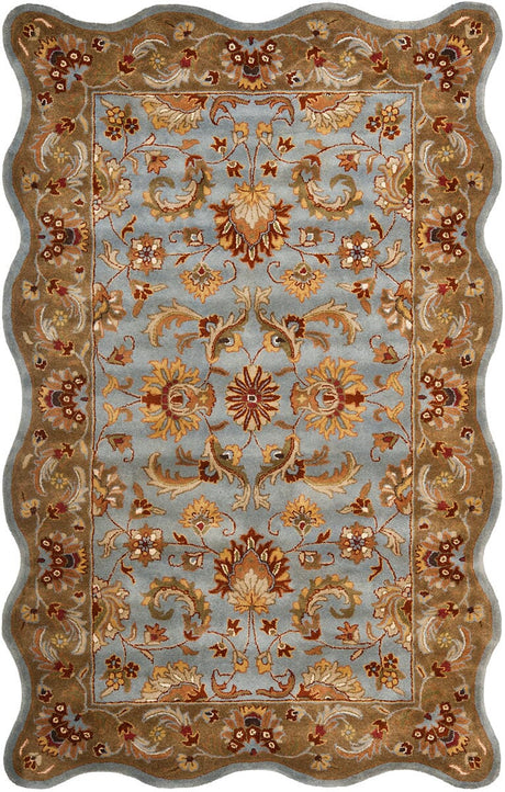 Safavieh Heritage Hg822A Blue / Beige Rugs - Safavieh - hg822a - 2