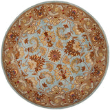 Safavieh Heritage Hg822A Blue / Beige Rugs - Safavieh - hg822a - 6r