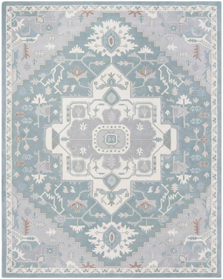 Safavieh Heritage Hg823A Blue / Ivory Rugs - Safavieh - hg823a - 6r