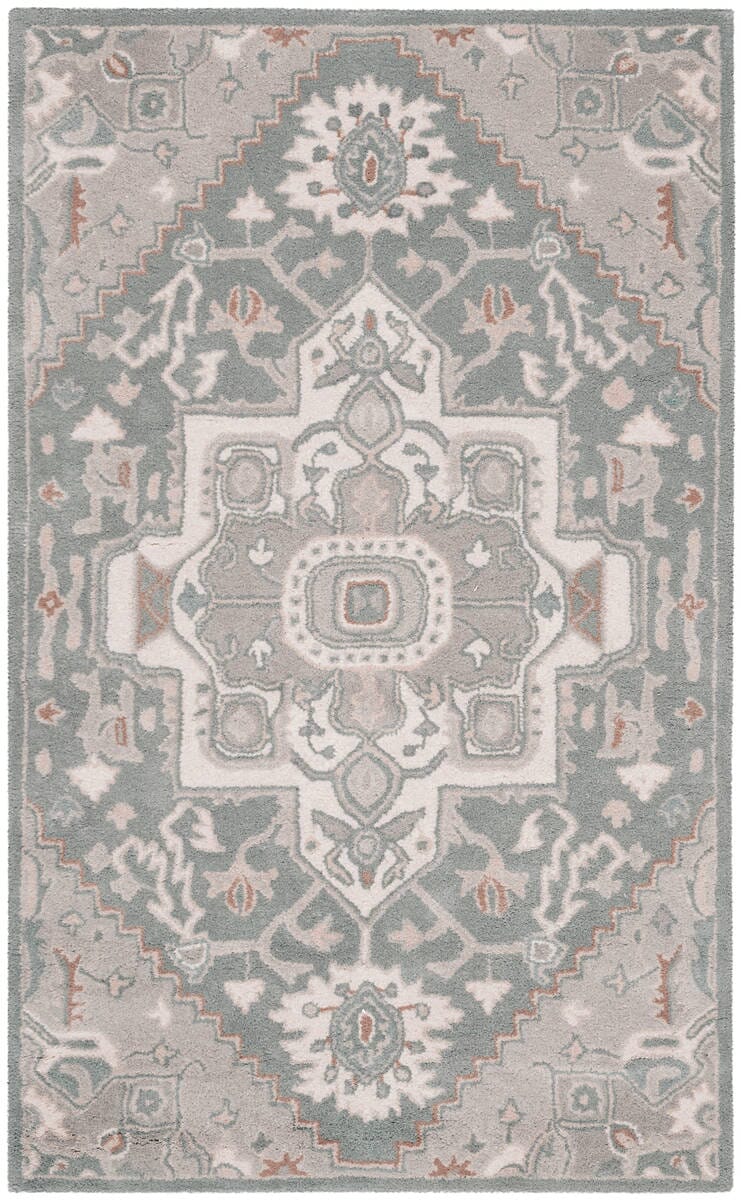 Safavieh Heritage Hg823A Blue / Ivory Rugs - Safavieh - hg823a - 6r